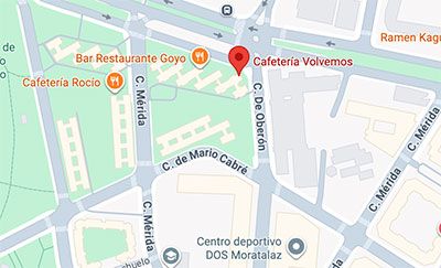 Cafetería Volvemos Moratalaz